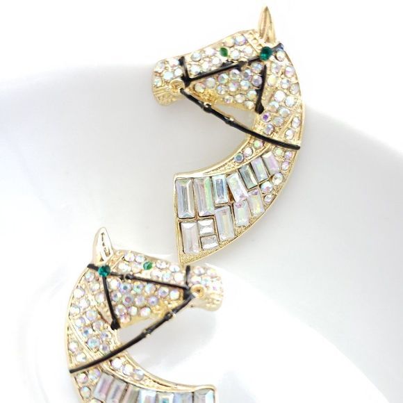 Free People Diamond Horse Earrings - Picture 5 of 9